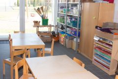 Unser Matsch- und Bastelraum